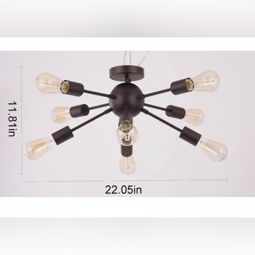 Unique light fixture - Picture 2 of 2